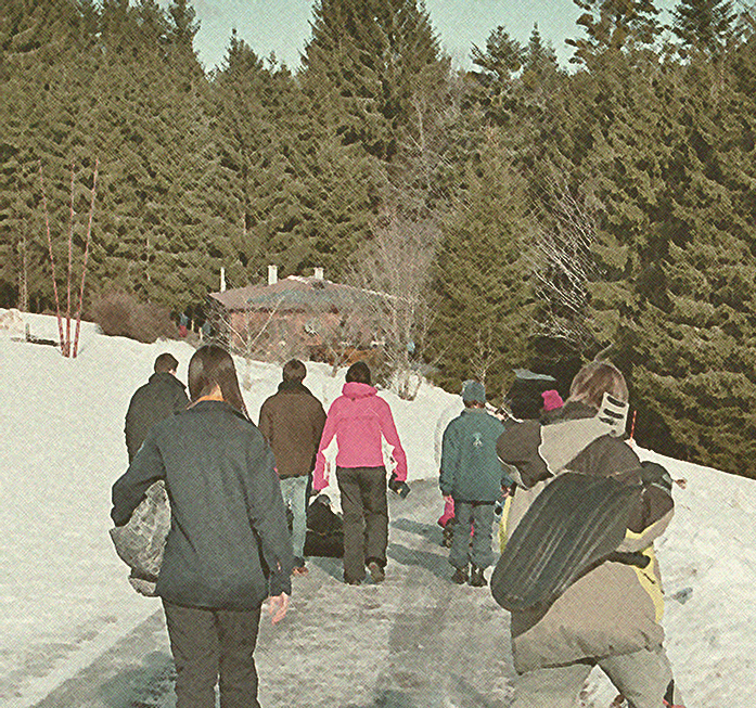 Schneewochenende 2006 in Nöggenschwiel